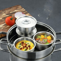 Multi-functional Stainless Steel Steamed Egg Bowl Cooker