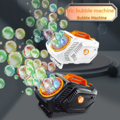 Children's Electric Suitcase Charging Bubble Machine Toy