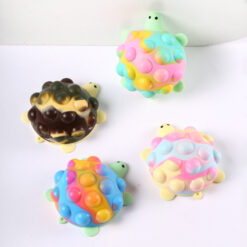 3D Silicone Turtle Stress Relief Ball Decompression Squeezing Toy