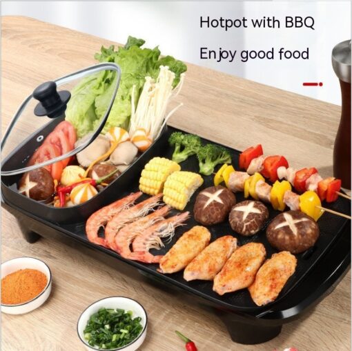 Multi-function Electric Household Barbecue Grill