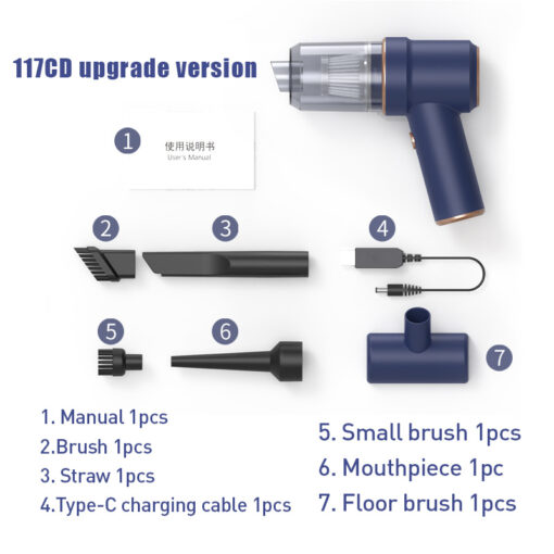 Wireless Handheld Car Charging Vacuum Cleaner - Image 7