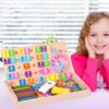 Multifunctional Magnetic Montessori Math Sticks Educational Toy