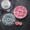 Creative Silicone Love Shape Donut Mold