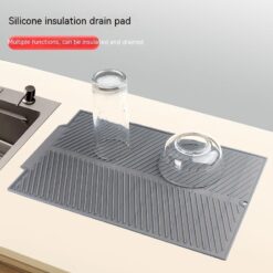 Foldable Household Silicone Dish Drying Draining Pad