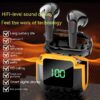 Portable Wireless Smart Digital Display Bluetooth Headset