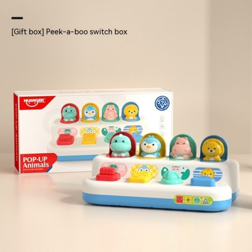 Interactive Pop-up Box Baby Finger Exercise Educational Toy