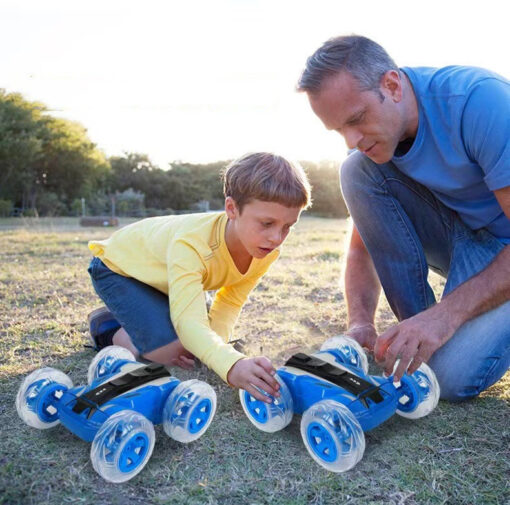 Children's Double-sided Rolling Stunt Drift Car Toy