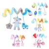 Creative Animal Color Bed Winding Baby Hanging Plush Toy