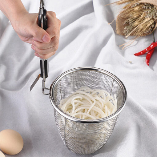 Stainless Steel Colander Noodle Dumplings Mesh Basket