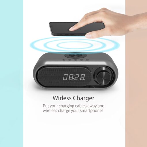 Multifunctional Wireless Charging Bluetooth Speaker - Image 7