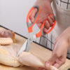 Multi-function Stainless Steel Kitchen Scissors Bottle Opener