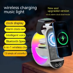 Multi-functional Wireless Charger Bluetooth Speaker