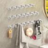 Punch-free Stainless Steel Bathroom Coat Wall Hook