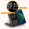 Multifunction Clock Temperature Phone Magnetic Charger