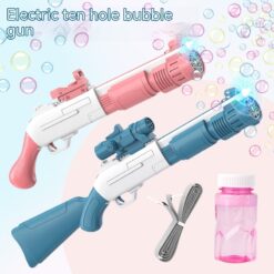 Automatic Electric Gatling Bubble Gun Children's Toy