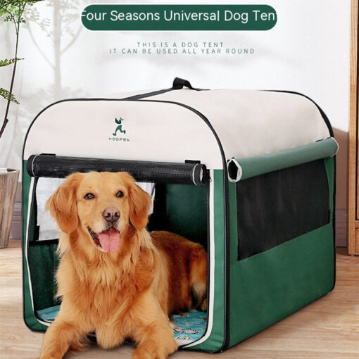 Dog Kennel Warm Winter Cage Indoor Outdoor House