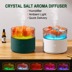 Cool-Mist Crystal Salt Aroma Diffuser Air Humidifier