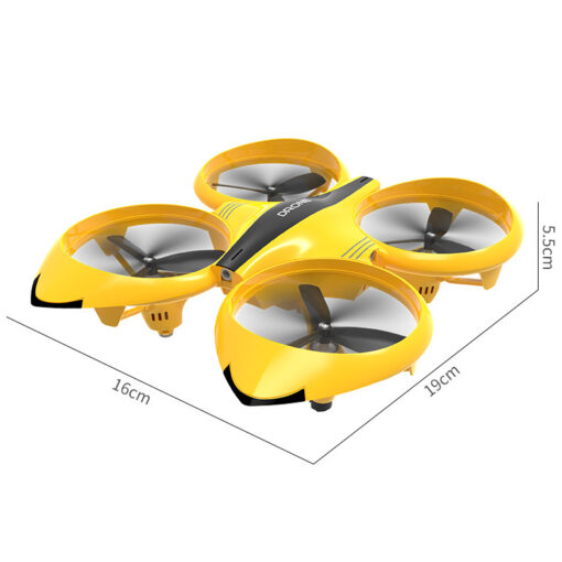 Interactive Remote Control UFO Shape Quadcopter Flying Toy