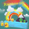 Children's Rainbow Little Duck Bath Track Water Toys