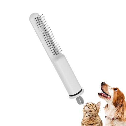 Portable Pet Hair Comb Grooming Remover Brush