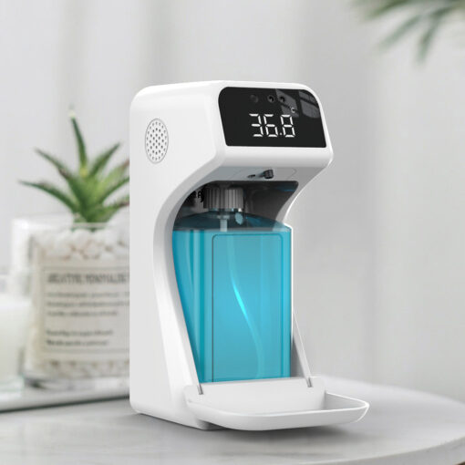 Automatic Temperature Measurement Integrated Soap Dispenser