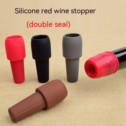 Creative Soft Silicone Wine Bottles Sealer Stopper