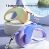 Automatic Retractable Luminous Pet Traction Rope