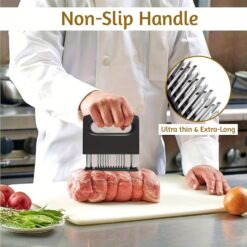Stainless Steel Needles Kitchen Meat Tenderizer Tool