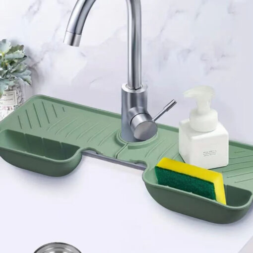 Silicone Kitchen Wash Basin Water Draining Guard Pad