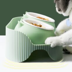 Durable Ceramic Protect Cervical Spine Pet Food Bowl