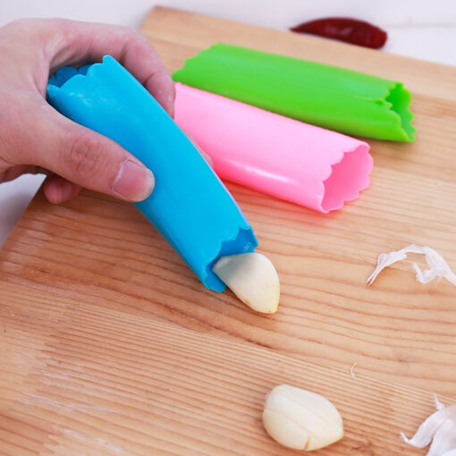 Household Kitchen Manual Garlic Press Peeler