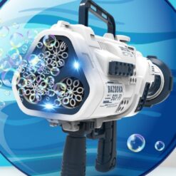Full-automatic Lighting Bazooka Bubble Gun Children's Toy