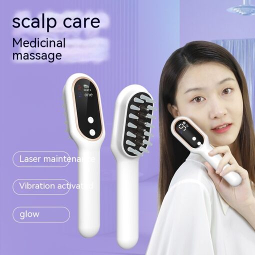 Multi-Functional Scalp Vibration Massage Hair Comb