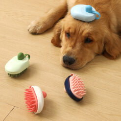 Ergonomic Pet Shower Cleaning Massage Brush