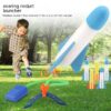 Children's Outdoor Fun Foam Rocket Launcher Toy