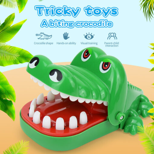 Interactive Cartoon Biting Finger Dentist Game Toy