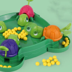 Children Turtle Grab Food Eat Beans Board Game Toy