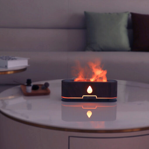 Simulation Ultrasonic Realistic Flame Aroma Diffuser