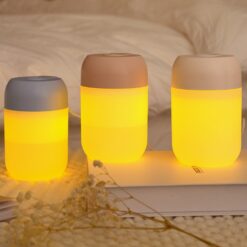 Portable Mini Mute Air Moisturizing Night Light Humidifier