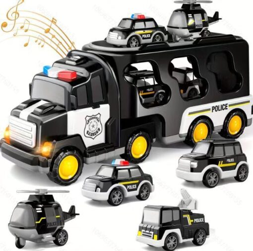 Detachable Children's Transport Inertia Engineering Car Toy