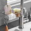 Stainless Steel Kitchen Faucet Storage Rack