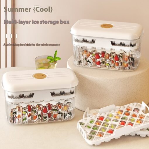 Household Food Grade Pressing Ice Cube Mold Maker
