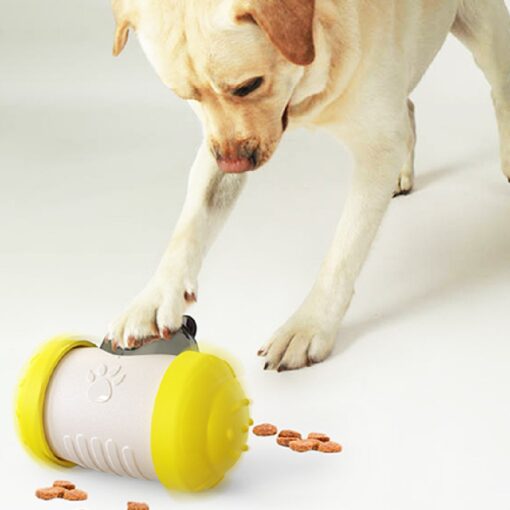 Interactive Household Pet Slow Food Eating Tumbler Chew Toy