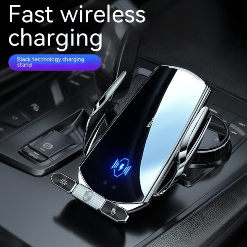 Magnetic Wireless Fast Car Charging Mobile Phone Holder - Image 8