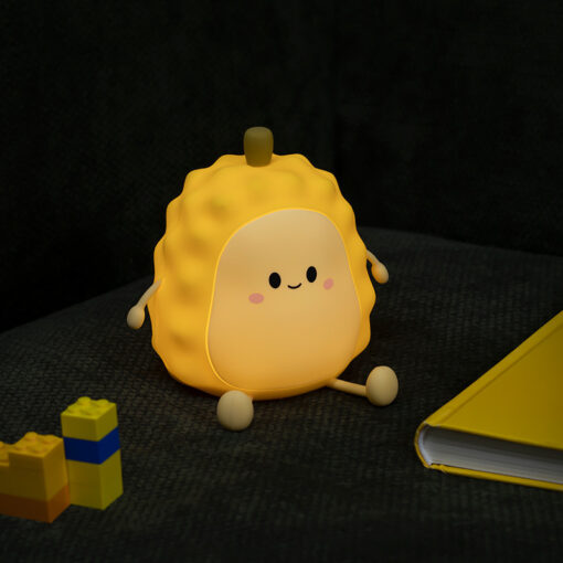 Creative Durian Shape Silicone Night Light Desk Lamp