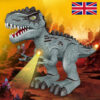 Realistic Kids T-Rex Electric Walking Roaring Dinosaur Toy