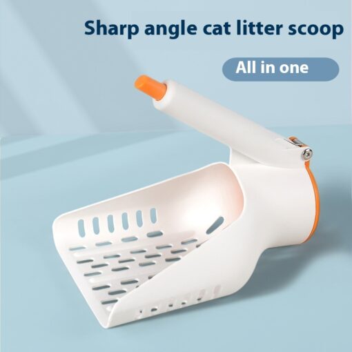 Multifunctional Press Type Cat Litter Scoop Shovel
