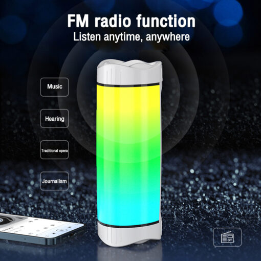 Wireless Illuminated Intelligent 3D Surround Bluetooth Speaker - Image 5