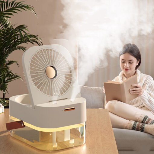 Intelligent Dual Spray Desktop Air Cooler Conditioning Fan