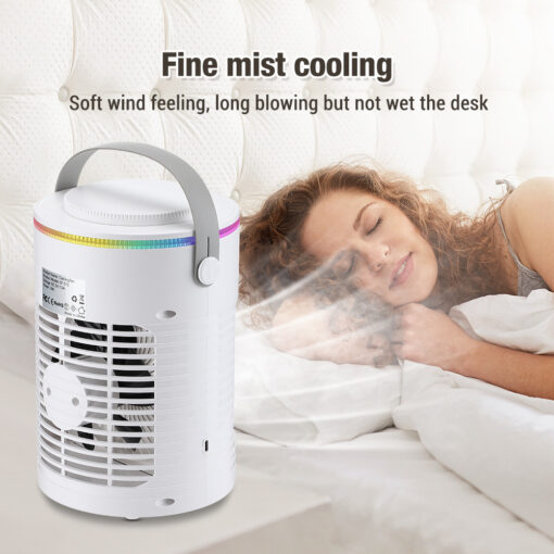 Portable Household USB Desktop Air Cooler Fan